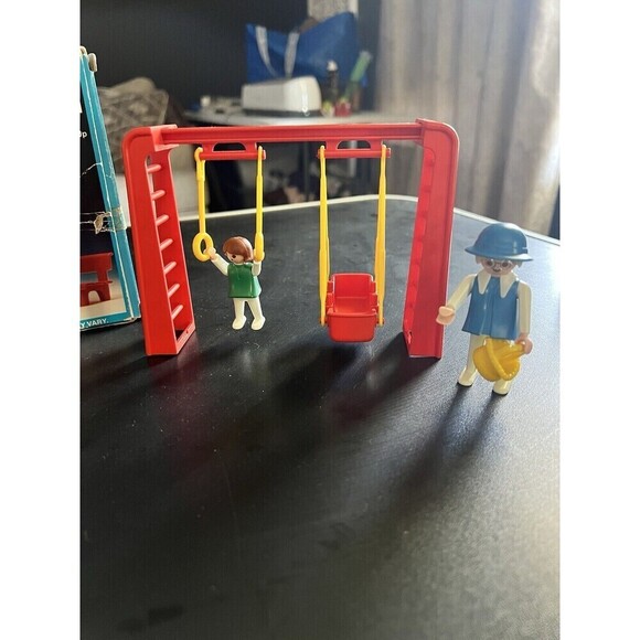 playmobile Other - Vintage 1985 Playmobil Playground 3552 Incom replacement parts original Box